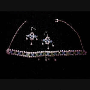 HAD CLASSIC CRYSTAL BEADED NECKLACE SET " 5 star to this"